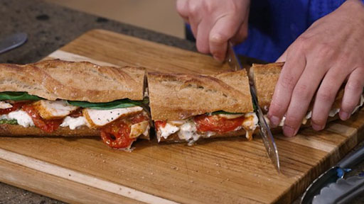 Roasted Tomato Sandwich Screenshot from America's Heartland Season 18 Episode 08