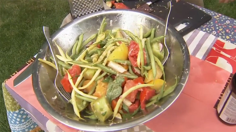 Heirloom Tomato & Green Bean Salad