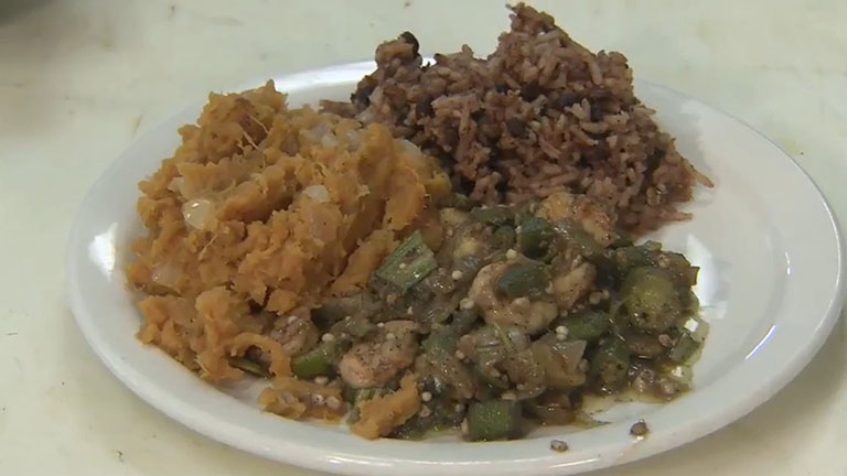 Gullah Grub Okra & Shrimp Screenshot from America's Heartland Season 6 Episode 19